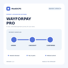 WayForPay PRO для OpenCart 3