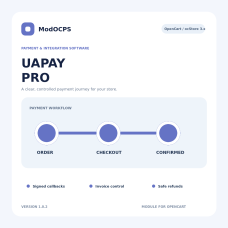 UAPAY PRO для OpenCart 3