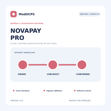 NovaPay PRO для OpenCart 3